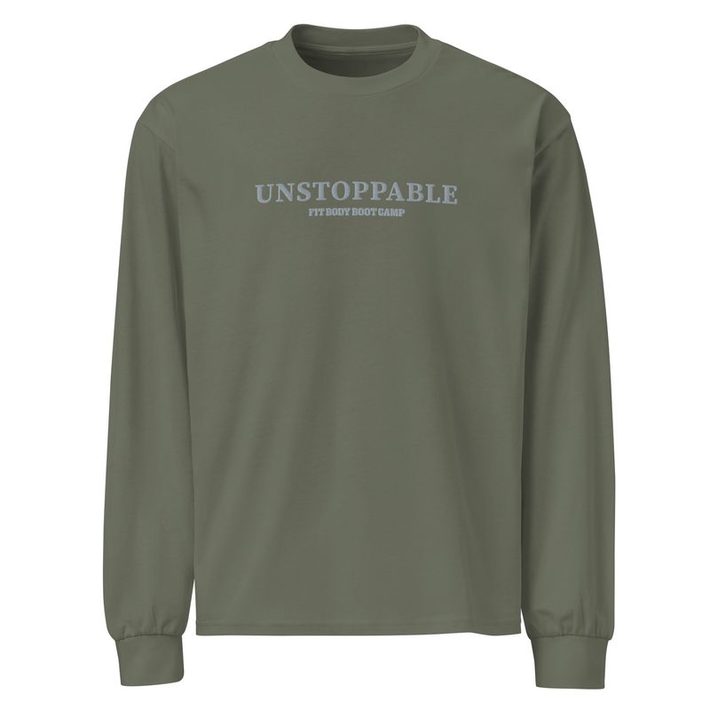 Unstoppable Heavyweight Long Sleeve Tee
