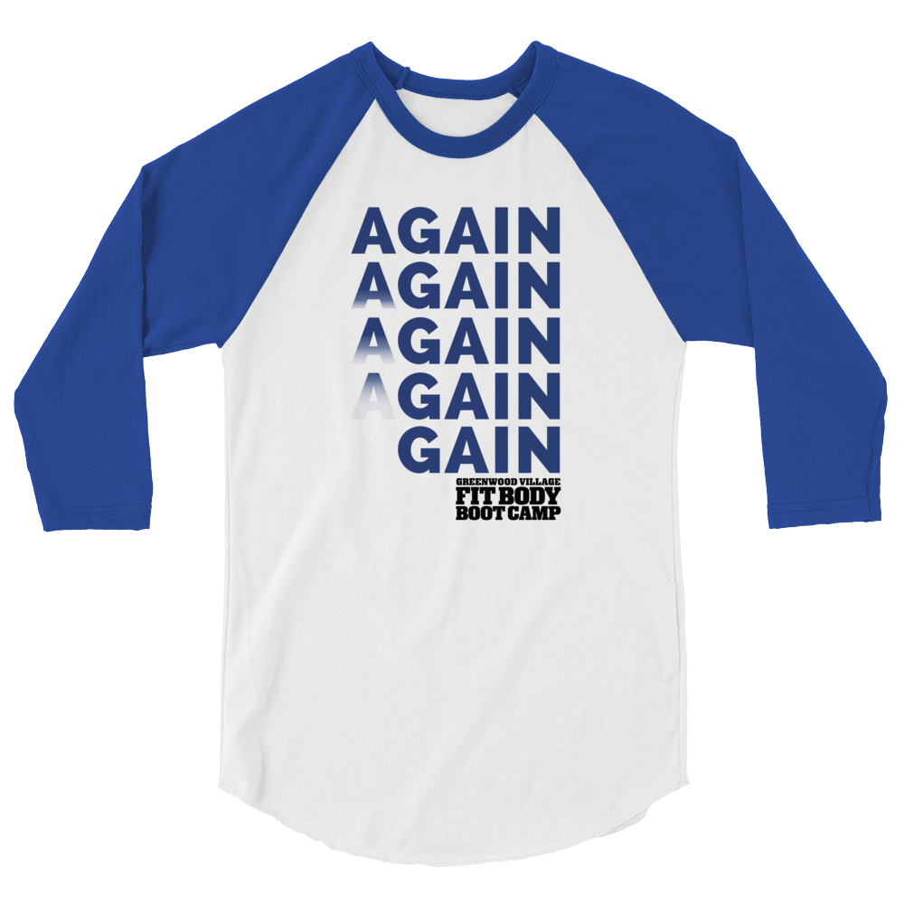 'Go Again' 3/4 Sleeve Tee