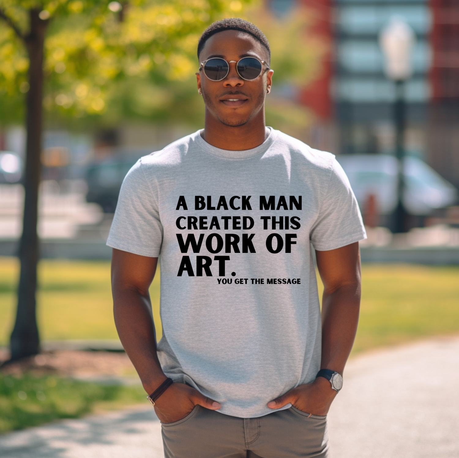 A Black Man created this work of art