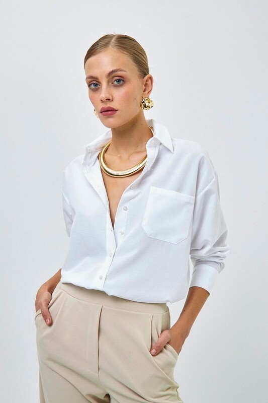 Natalie White Shirt