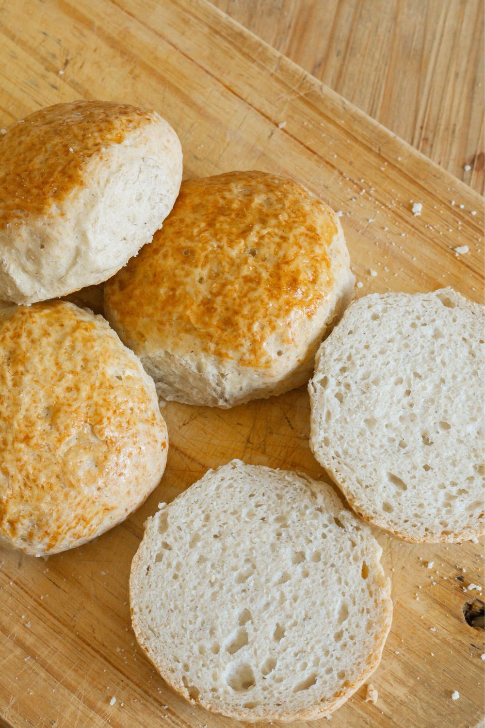 Pan de hamburguesa x4