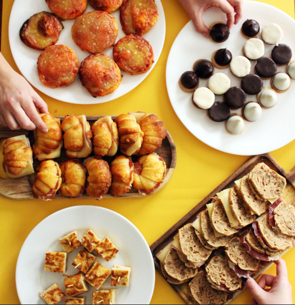 Catering para 3 personas