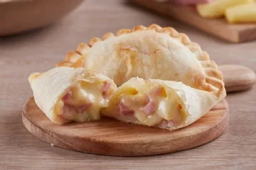 Empanadas de jamón y queso caseras (x2)