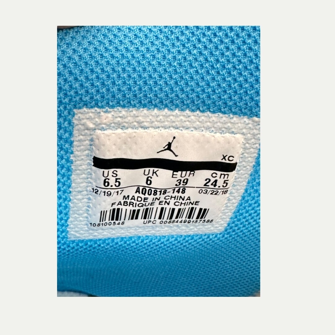 Off-White x Jordan 1 UNC Sz 6.5m/8w New