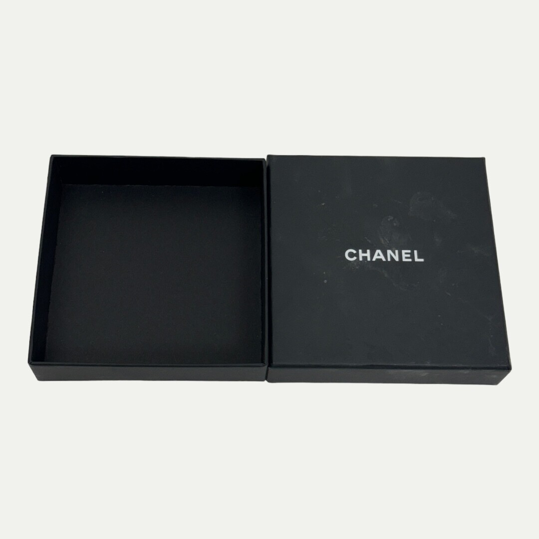 Chanel Crystal CC Hoop Clip On Earrings
