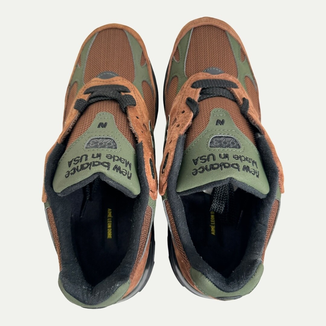 New Balance Beef &amp; Broccoli Aime Leon Dore 993 Sz 8