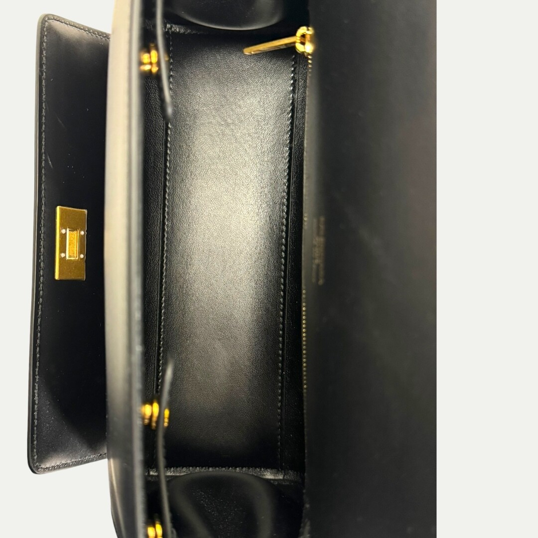 Balenciaga Money Flap Black Handbag New