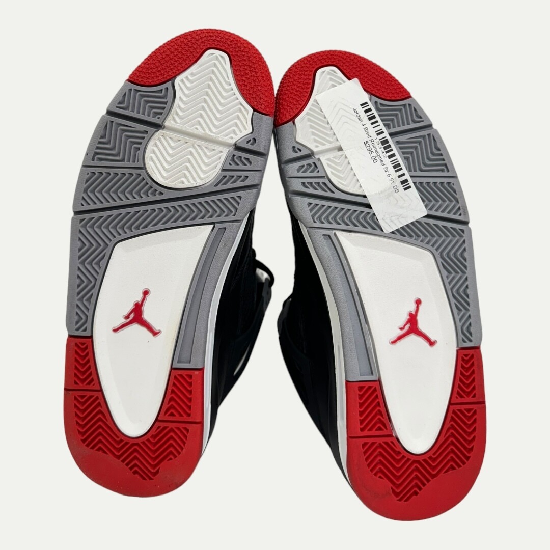 Jordan 4 Bred Reimagined Sz 6.5Y/8W New