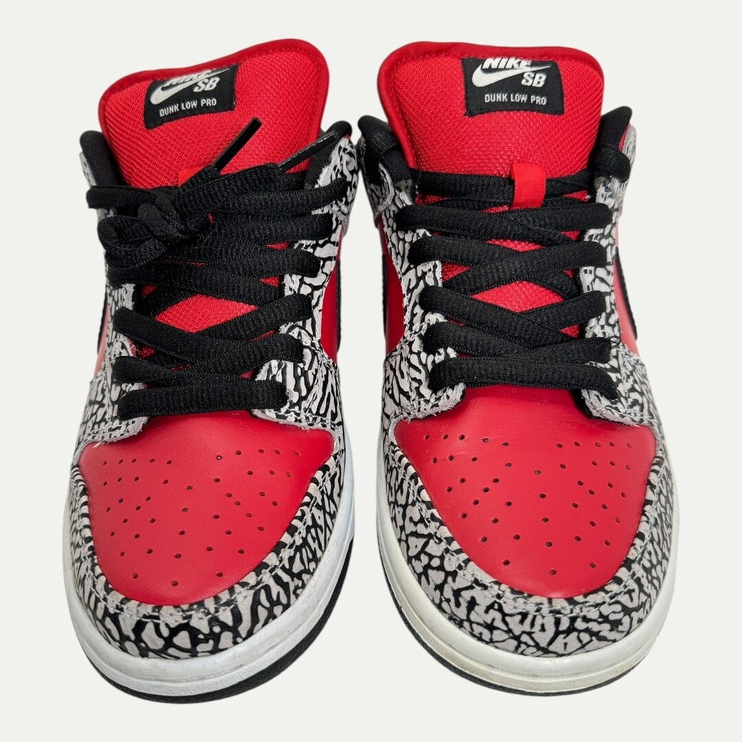Nike SB Dunk Low Supreme Red Cement Sz 8