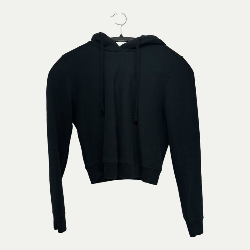 Vetements x Champion SS17 Cropped Reverse Warm Up Hoodie Sz S