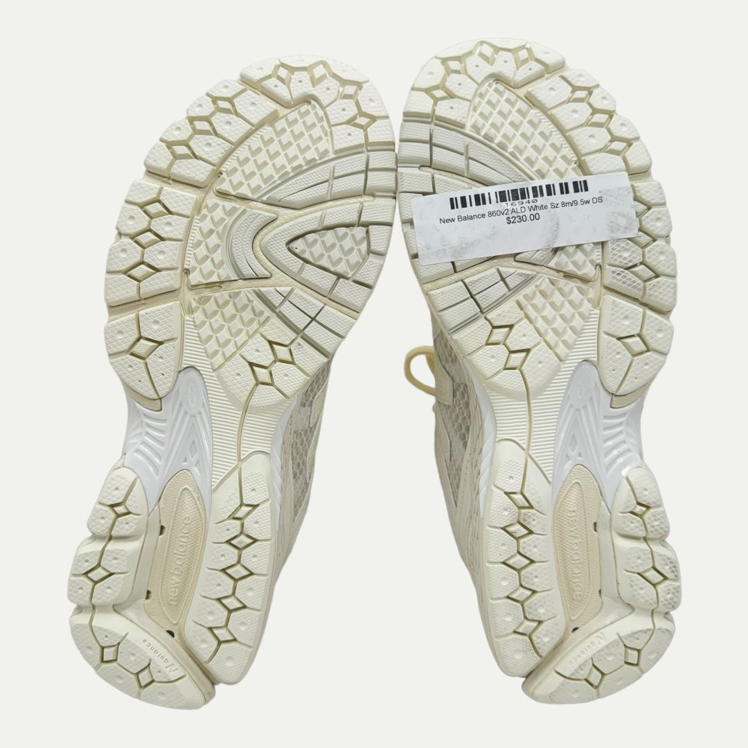 New Balance 860v2 Aime Leon Dore White Sz 8m/9.5w New