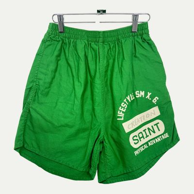 Saint Michael Green Easy Shorts Sz S(30)