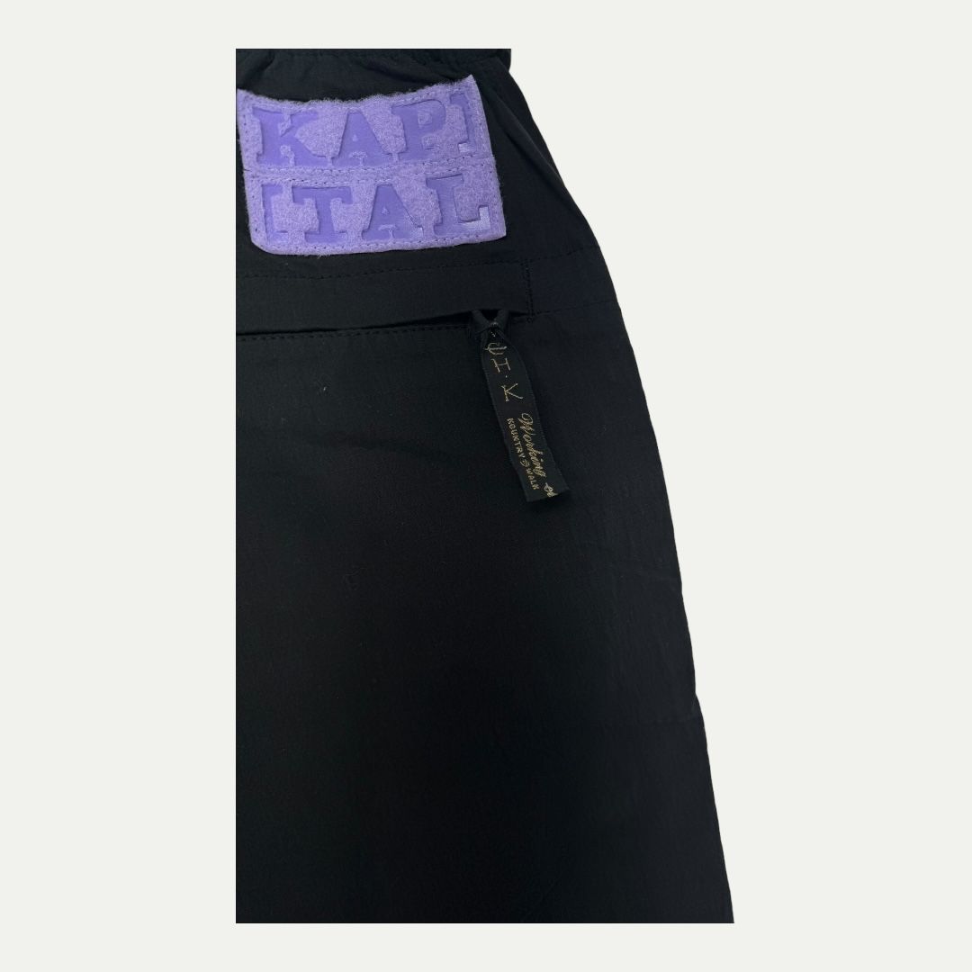 Kapital Black Shuttle Shorts Sz 3(32)