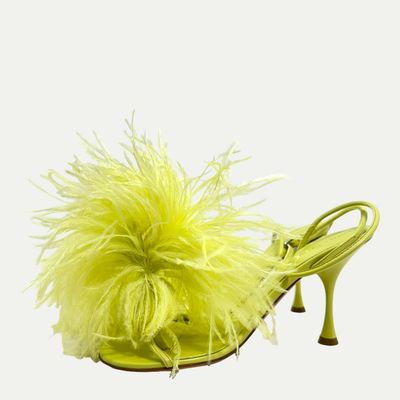 Bottega Veneta Feather Heels Sz 37(7)
