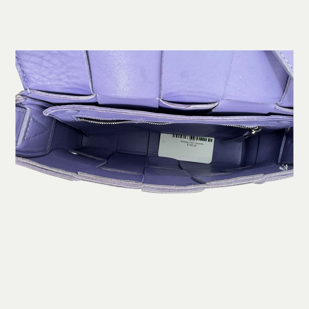Bottega Veneta Lilac Cassette