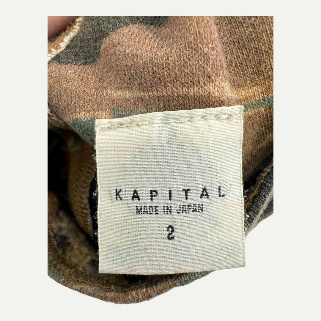Kapital Tiger Camo Sweatpants Sz 2(32)
