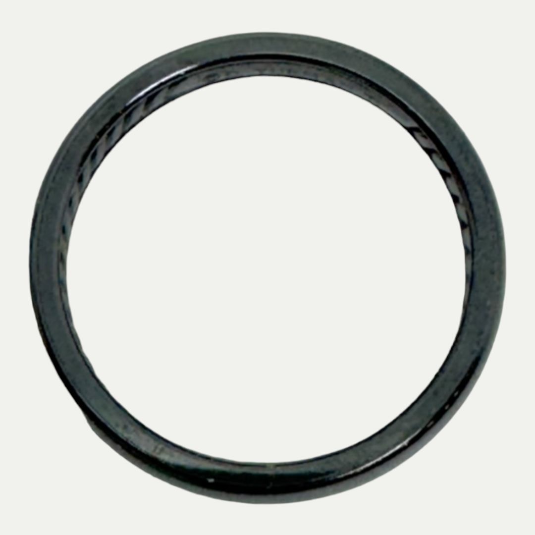 David Yurman Black Ring Band Sz 10