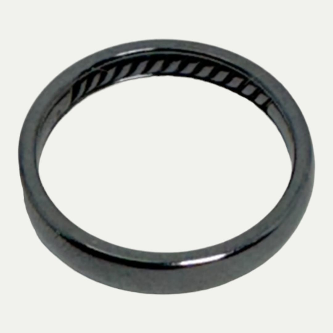 David Yurman Black Ring Band Sz 10