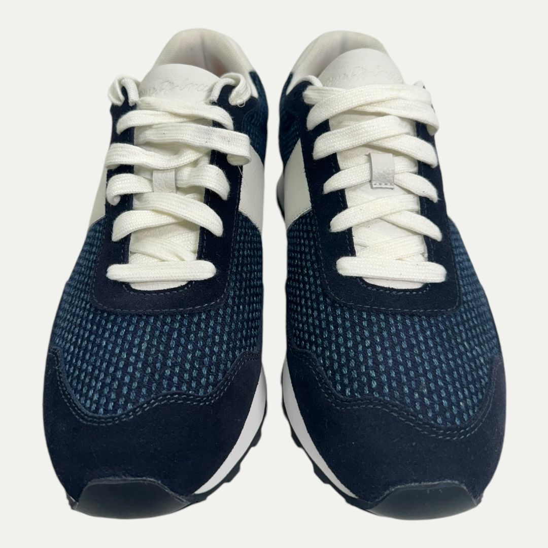 Blue In Green Selvedge Sashiko Trainer Sz 9 New
