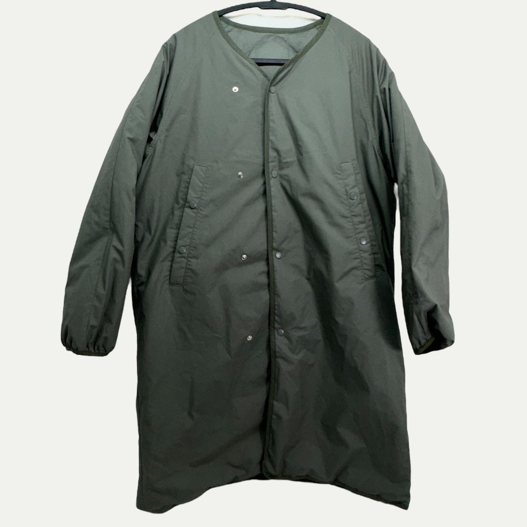 Nanamica Sage Green Reservable Quilted Coat Sz S