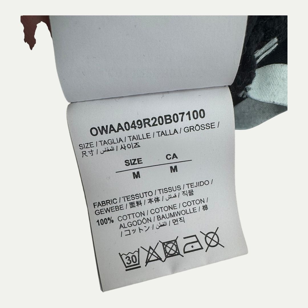 Off White Painted Arrows Tee Sz M