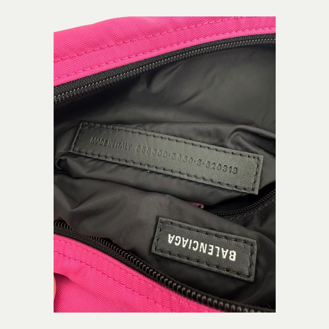 Balenciaga Pink Wheel Sling Shoulder Bag