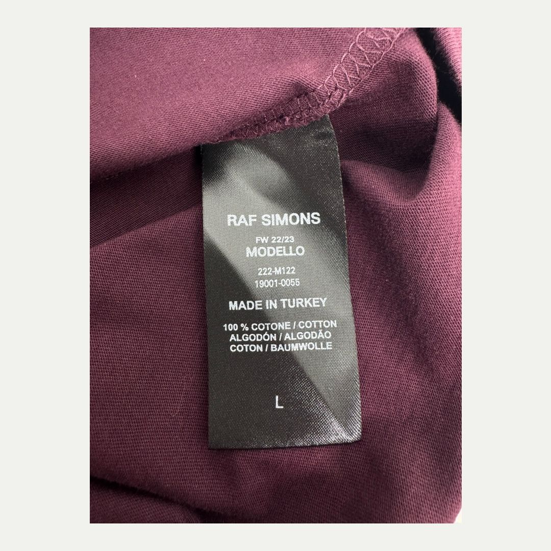 Raf Simons Altered Reality Tee Sz L