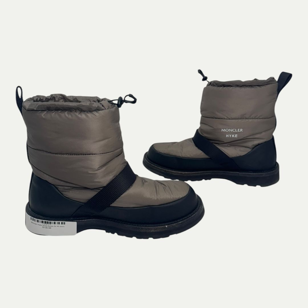 Moncler Hyke Snow Boots Sz 40(10w/8.5m)