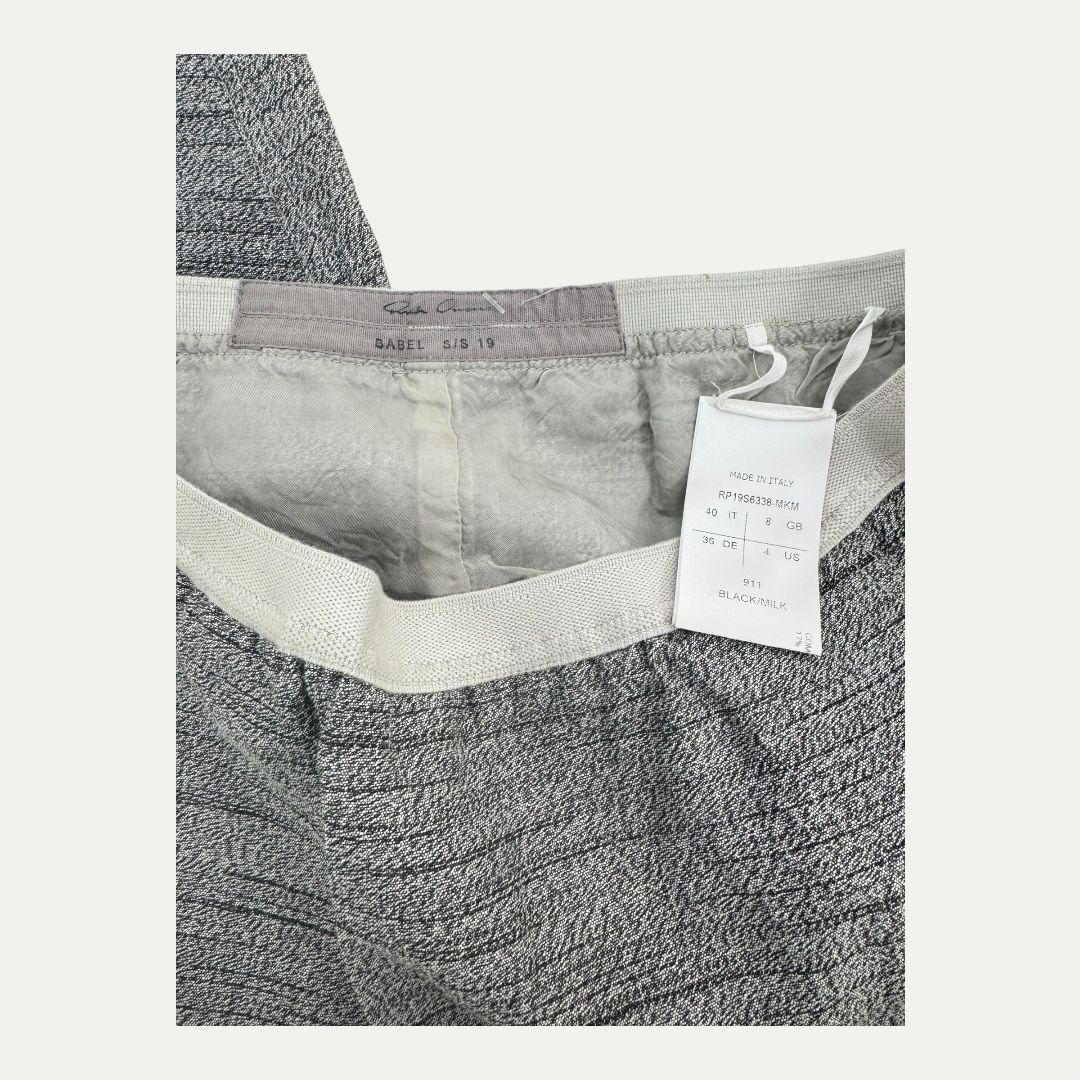 Rick Owens SS19 Babel Wrap Skirt Sz 4(S)
