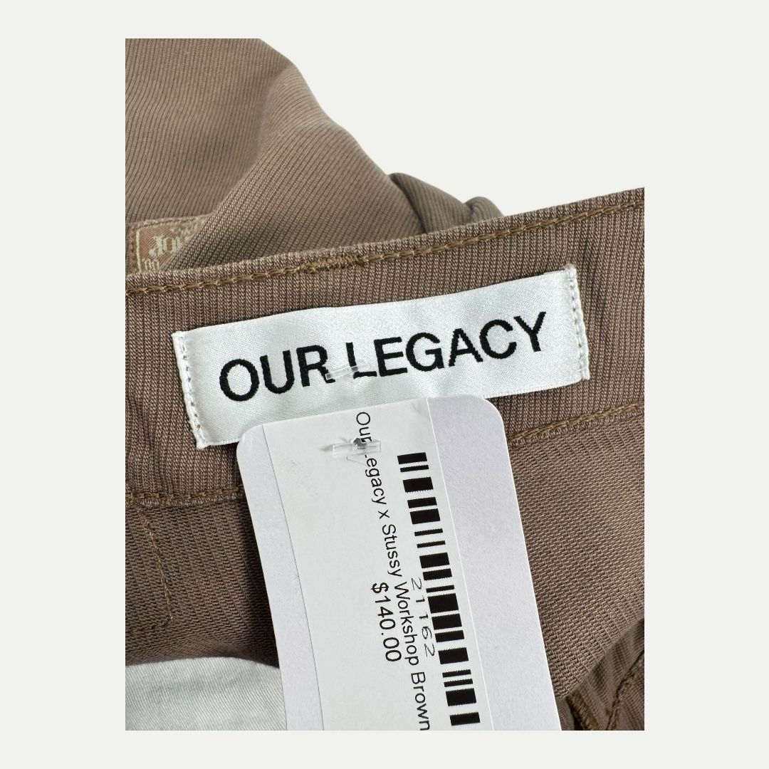 Our Legacy x Stussy Workshop Brown Pants Sz XS(30)