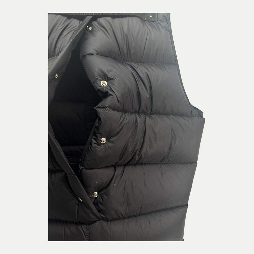 Rick Owens FW21 Shawl Collar Mountain Vest Sz 50(L)