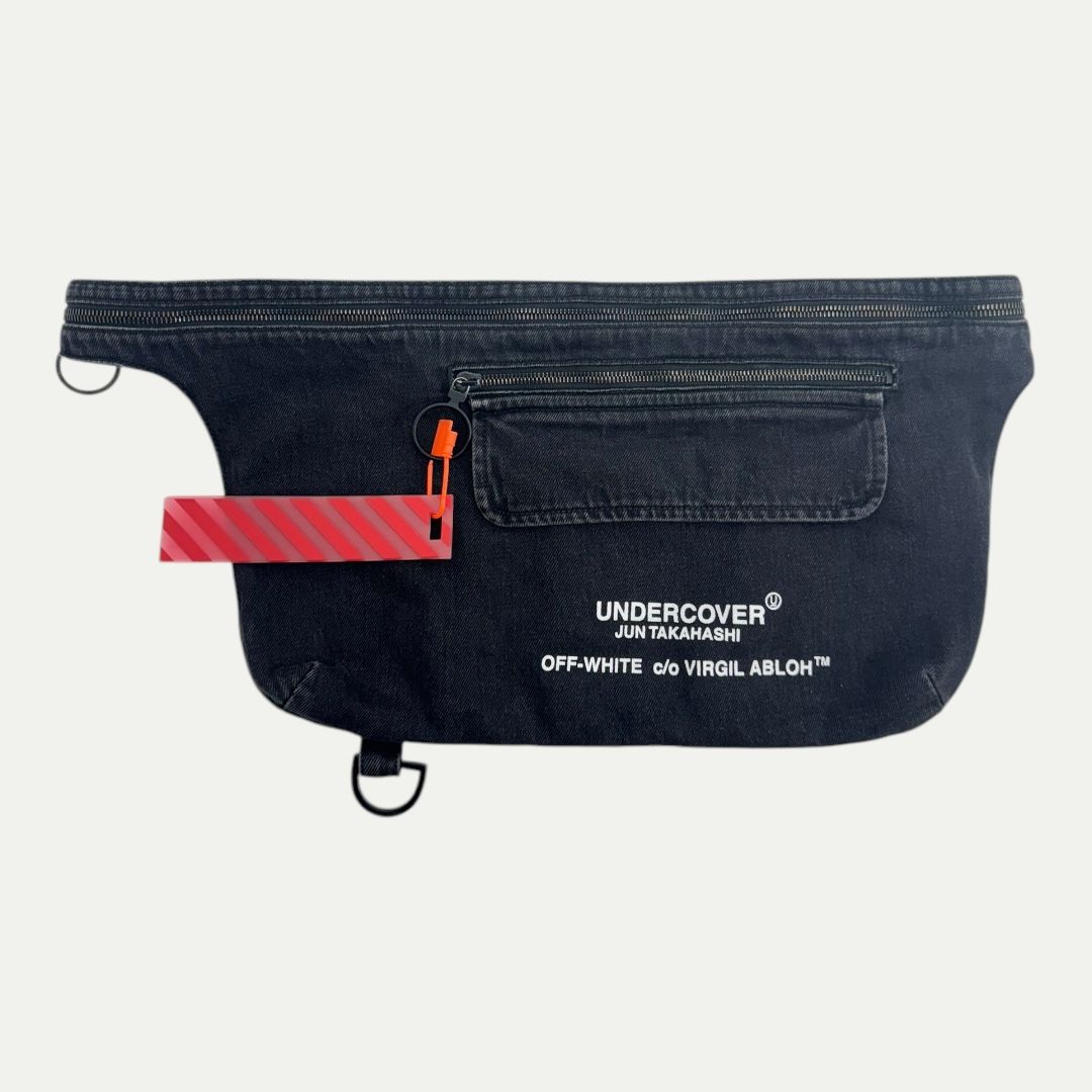 Undercover x Off White Denim Waist Bag