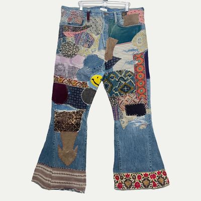 Kapital Patches Flare Denim Sz 38