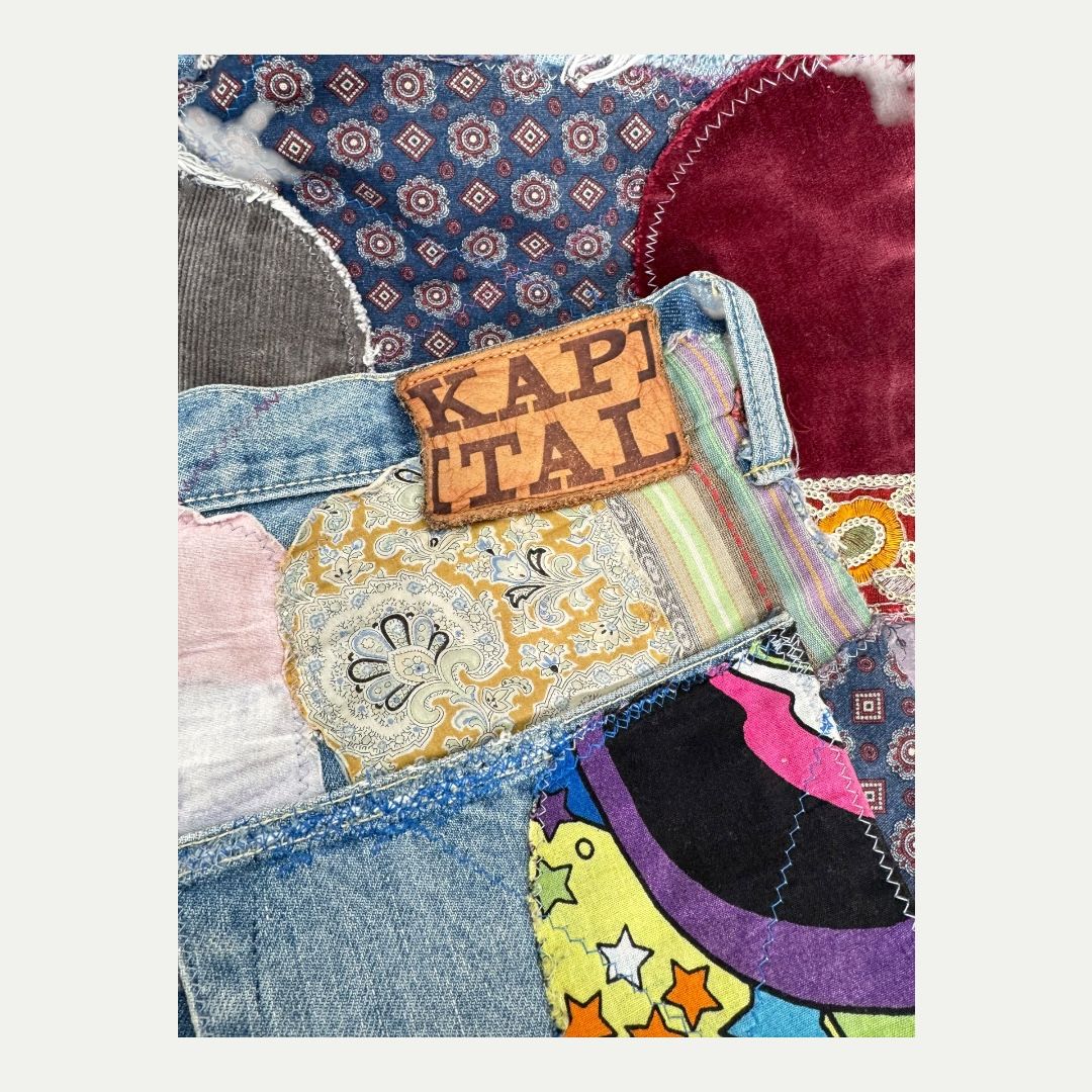 Kapital Patches Flare Denim Sz 38