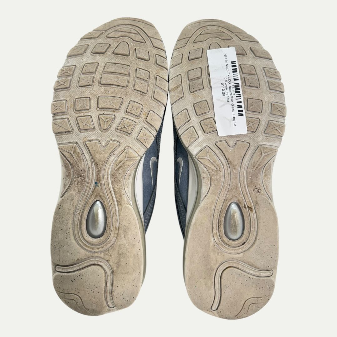 Nike Air Max 97 x CDG Homme Plus Glacier Grey Sz 10.5