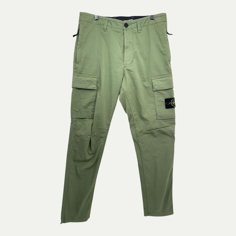 Stone Island Olive Cargo Pants Sz 31