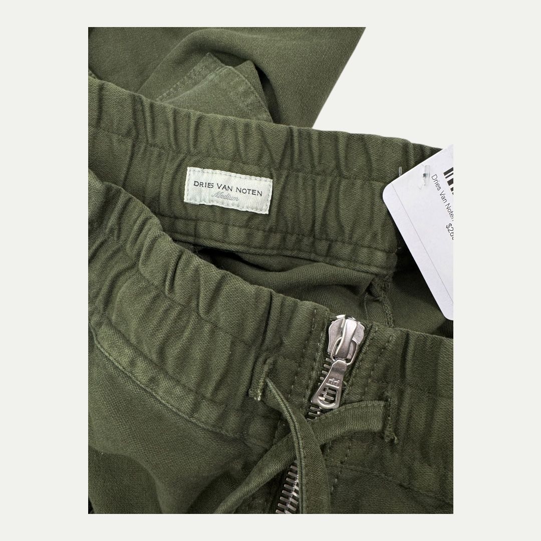 Dries Van Noten Green Cargo Pants Sz M(32)