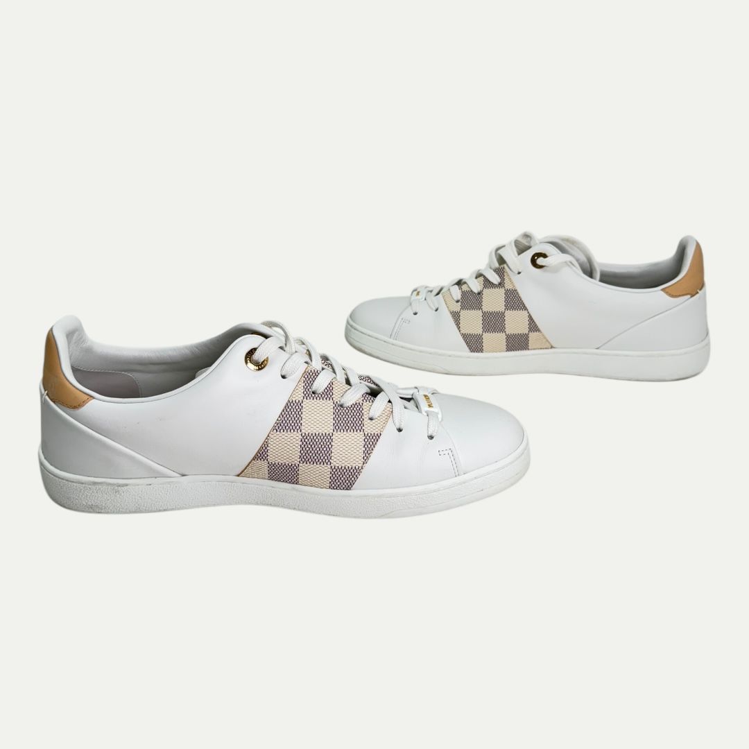 Louis Vuitton Frontrow White Sneaker Sz 40(7.5m/9w)