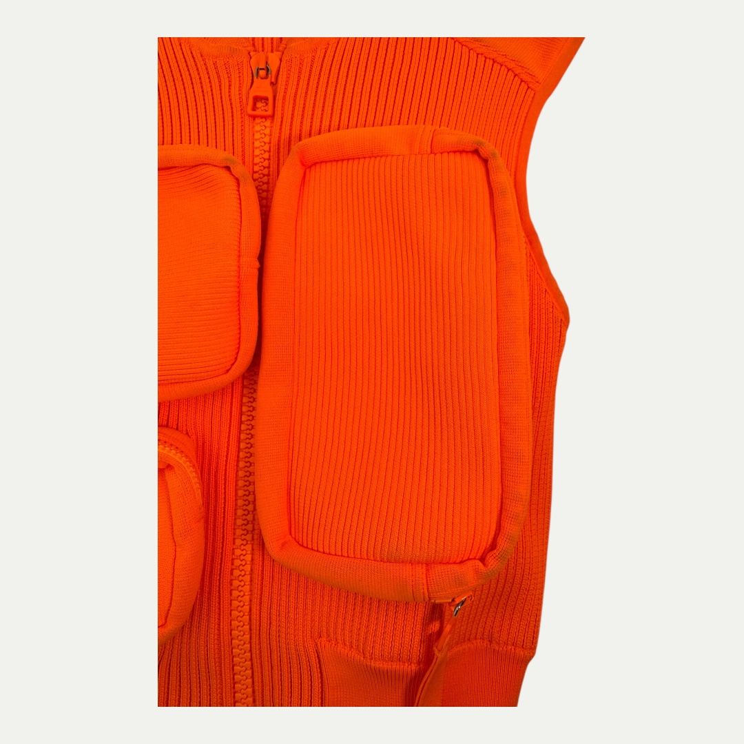 Louis Vuitton 2019 Ribbed Utility Vest Sz XS-S