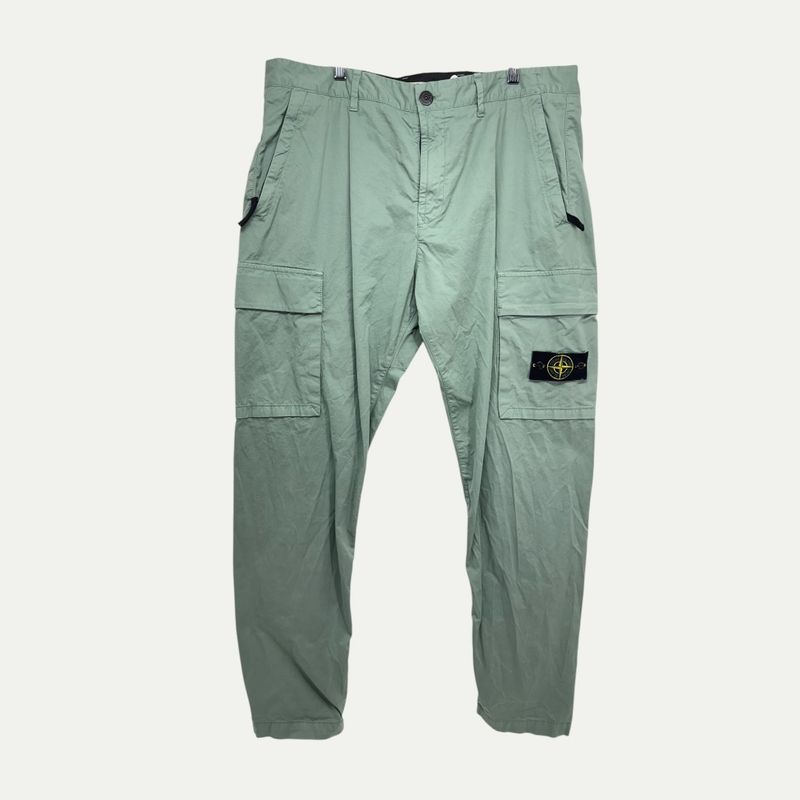 Stone Island Light Green Cargos Sz 38