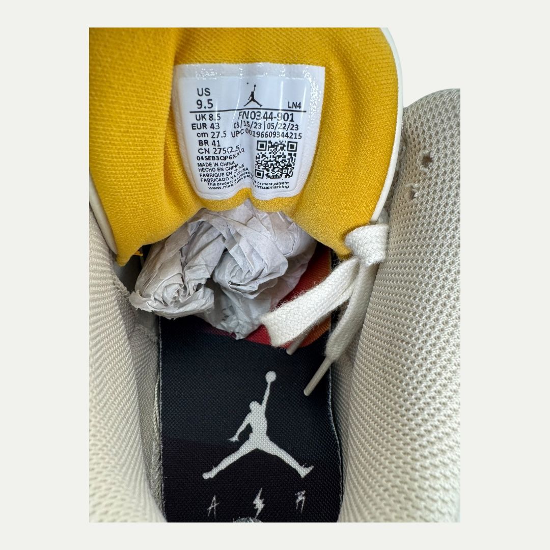 Jordan 3 J Balvin Medellin Sunset Sz 9.5