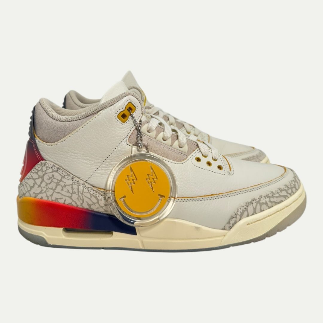 Jordan 3 J Balvin Medellin Sunset Sz 9.5