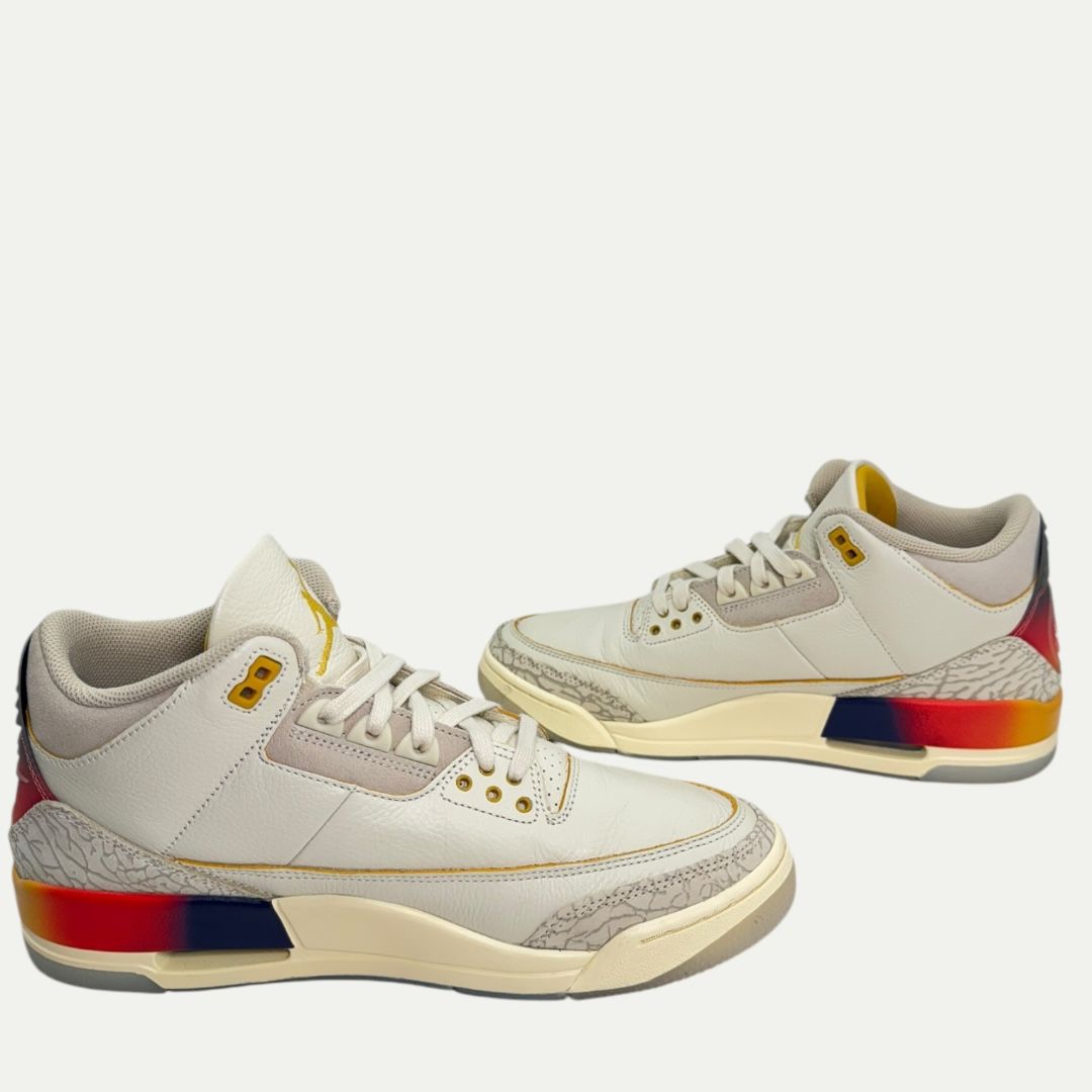 Jordan 3 J Balvin Medellin Sunset Sz 9.5