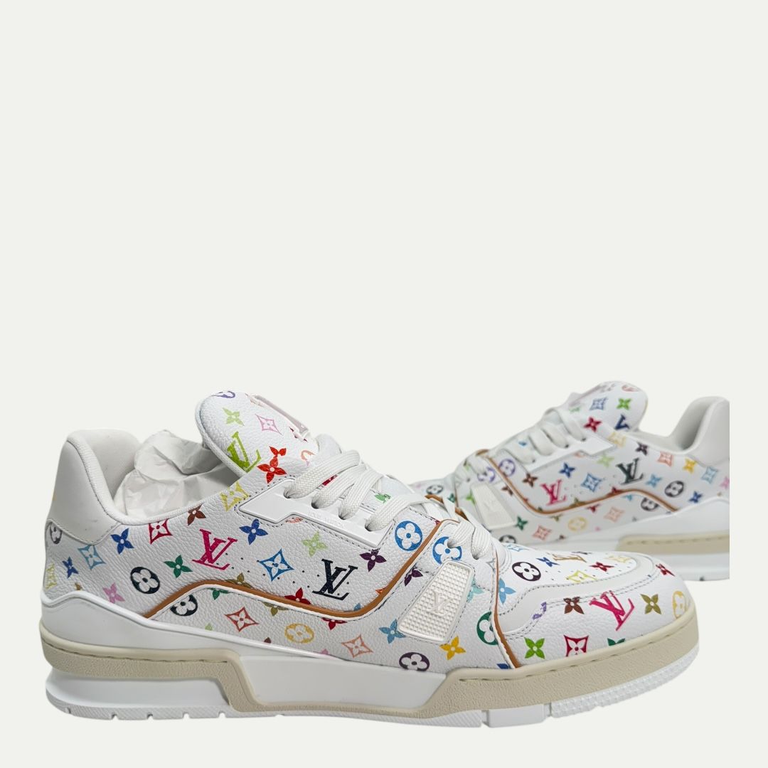 Louis Vuitton x Takashi Murakomi Trainers Sz LV10(12)
