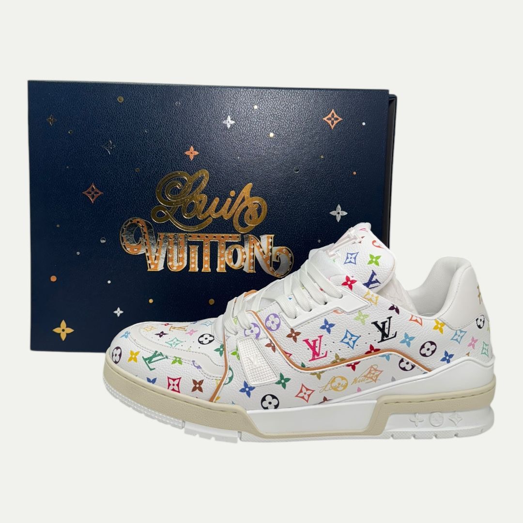 Louis Vuitton x Takashi Murakomi Trainers Sz LV10(12)