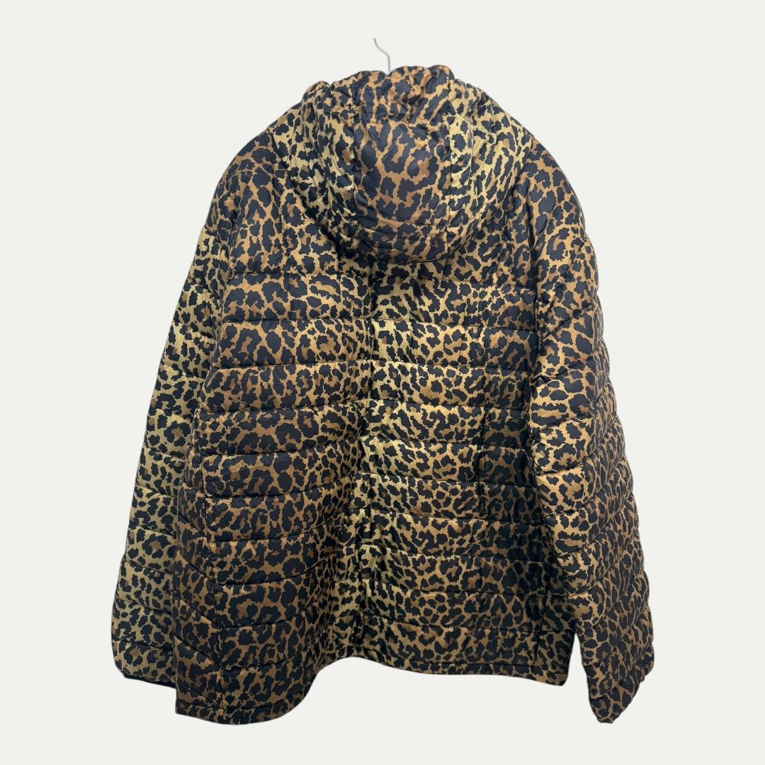 Supreme Leopard Anorak Coat Sz XL