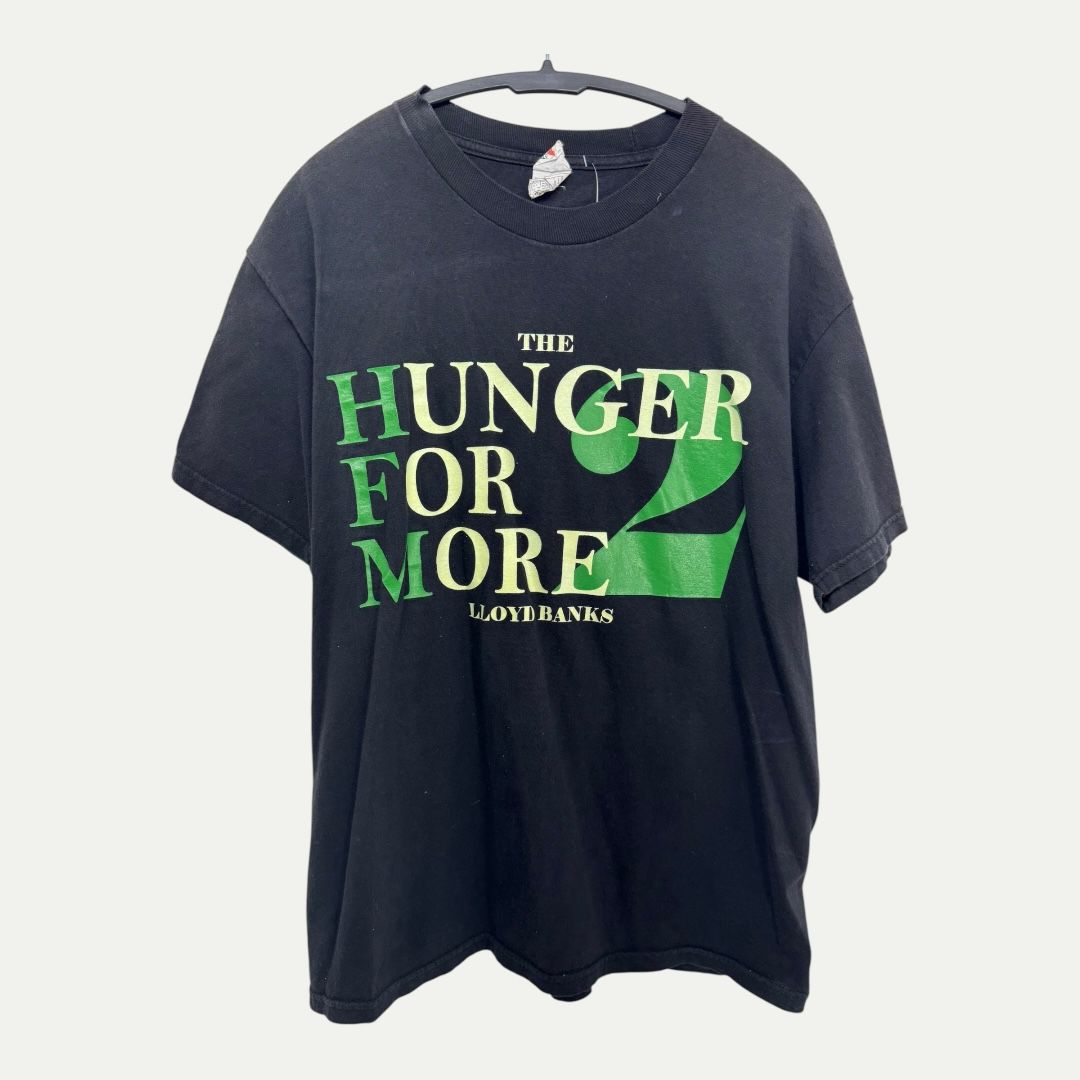 Vintage Lloyd Banks The Hunger For More 2 Tee Sz L