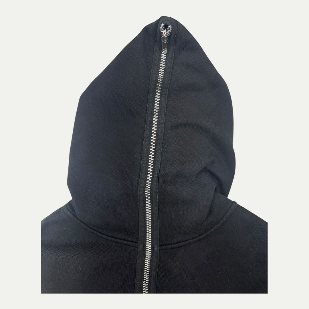 Rick Owens Drkshdw Bleached Gimp Hoodie Sz M