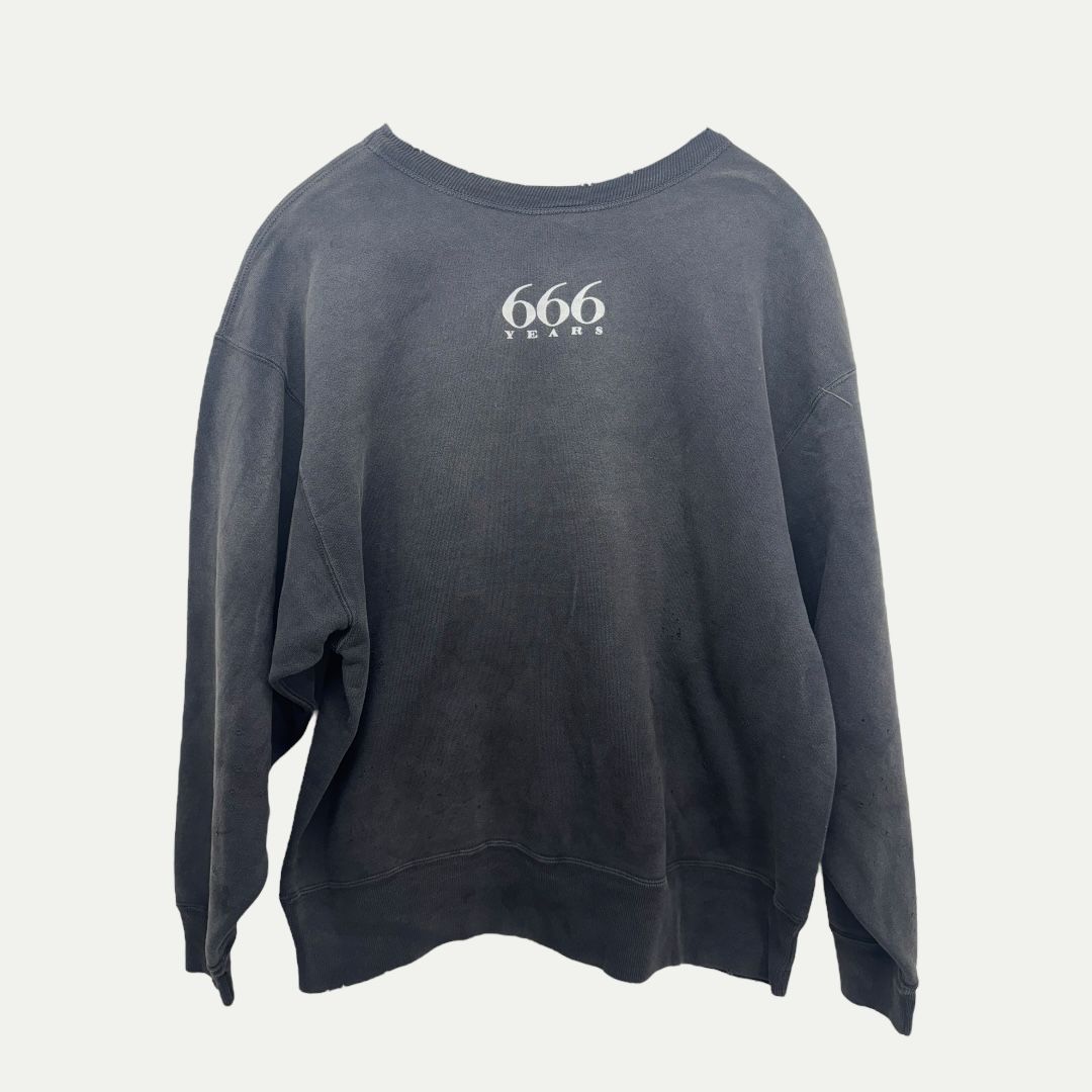 Saint Michael Rainbow Logo Crewneck Sz M