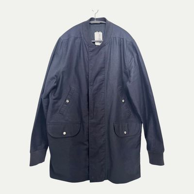 Rick Owens Drkshdw Navy Long Coat Sz XL